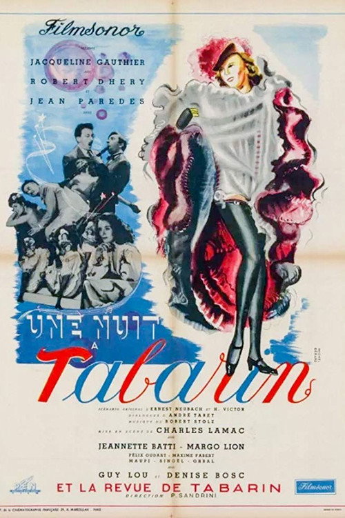 Movie poster for One Night at the Tabarin (1947)