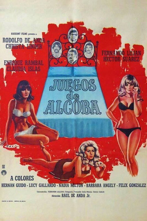 Movie poster for Juegos de alcoba (1971)