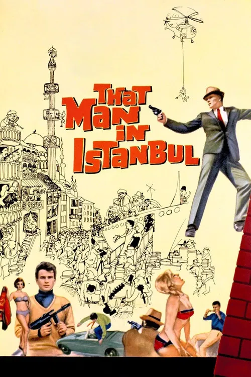 Movie poster for That Man in Istanbul (1965)