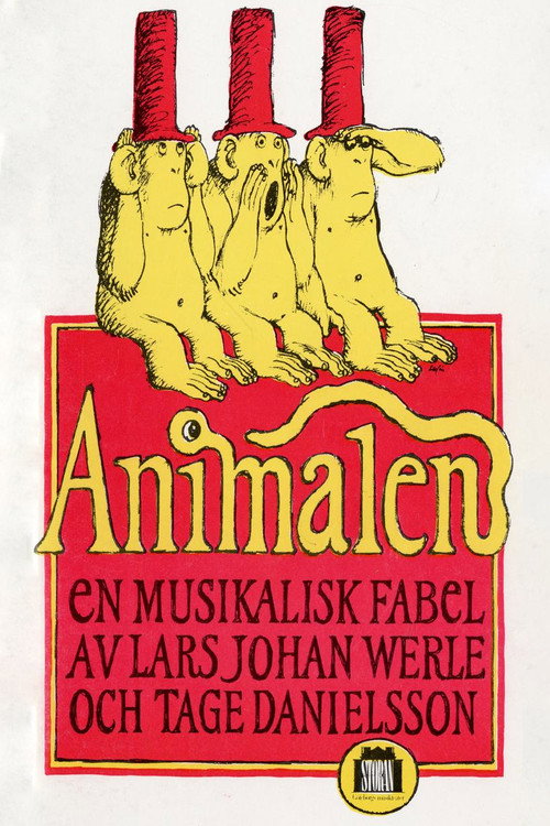 Movie poster for Animalen (1984)