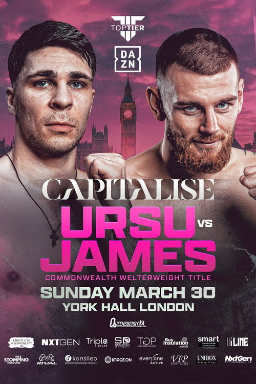 Movie poster for Constantin Ursu vs. Eithan James (2025)