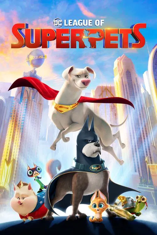 Movie poster for DC League of Super-Pets (2022)