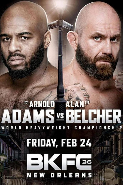 Movie poster for BKFC 36: Adams vs. Belcher (2023)