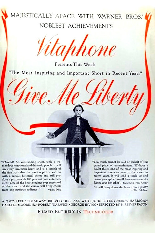 Movie poster for Give Me Liberty (1936)