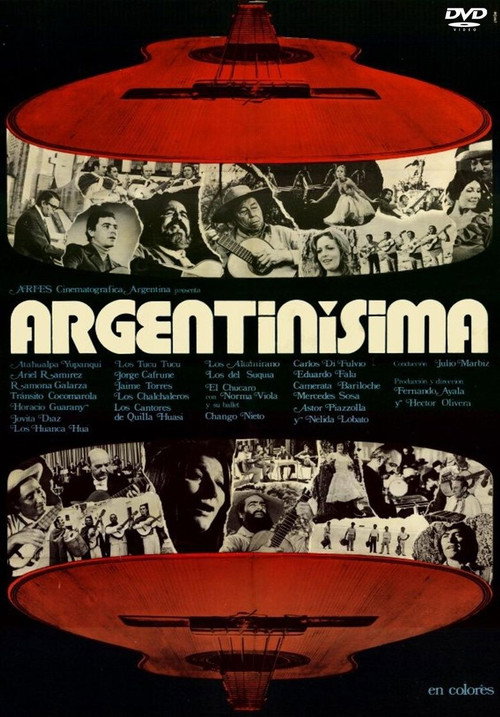 Movie poster for Argentinísima (1972)