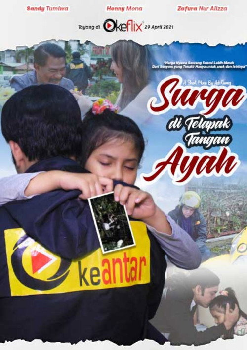 Movie poster for Surga di Telapak Tangan Ayah (2021)