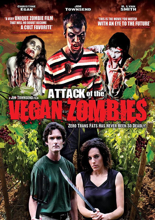 Movie poster for Attack of the Vegan Zombies! (2010)