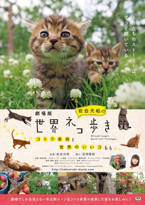 Mitsuaki Iwago's World “Cats” Travelogue poster