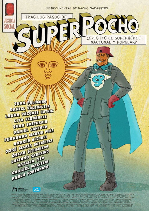 Movie poster for Tras los pasos de Superpocho (2025)