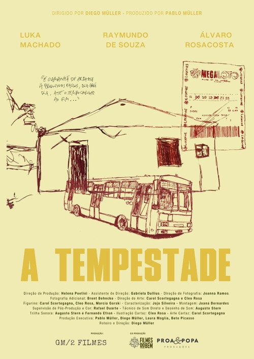 Movie poster for A Tempestade (2026)