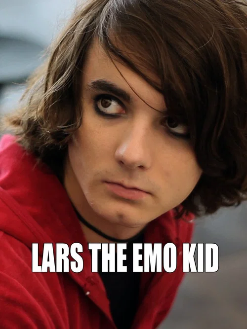 Movie poster for Lars the Emo Kid (2014)