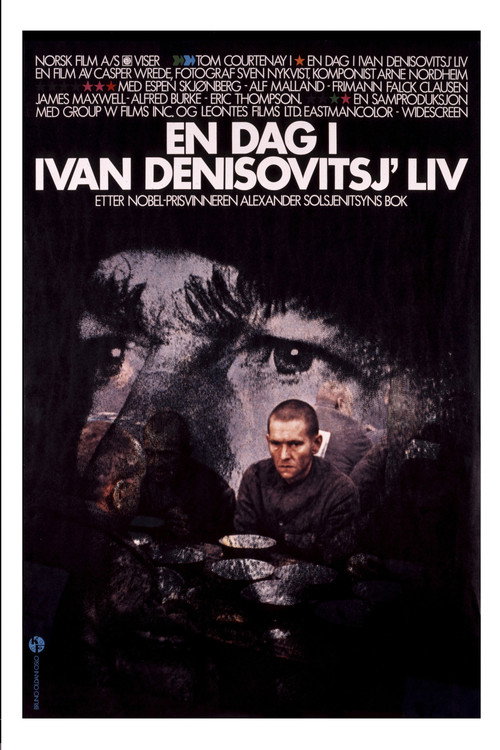 Movie poster for One Day in the Life of Ivan Denisovich (1970)