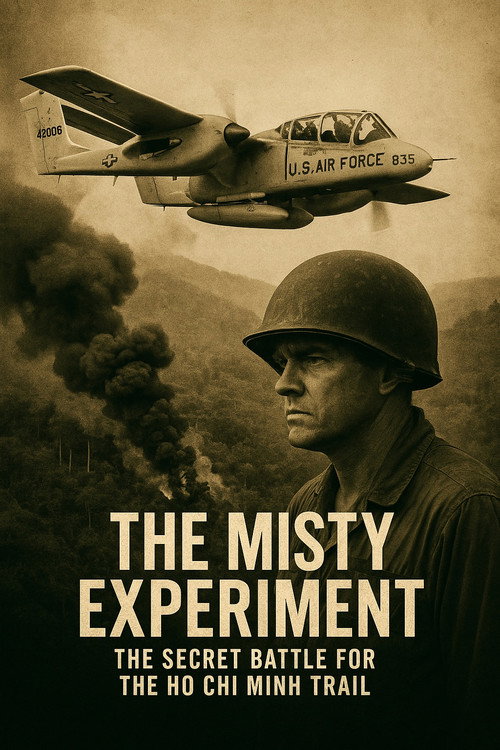 Movie poster for The Misty Experiment: The Secret Battle for the Ho Chi Minh Trail (2022)