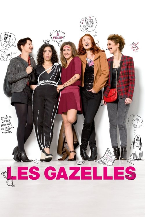 Movie poster for Les Gazelles (2014)