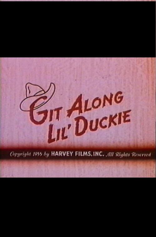 Movie poster for Git Along Lil' Duckie (1955)