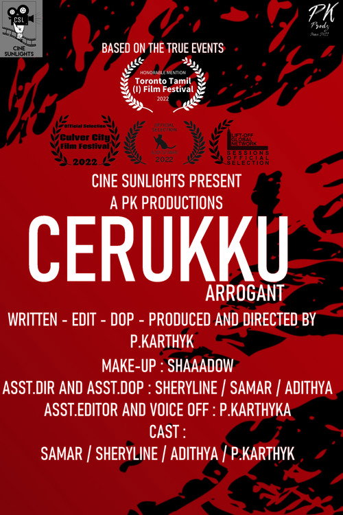 Movie poster for Cerukku (2022)