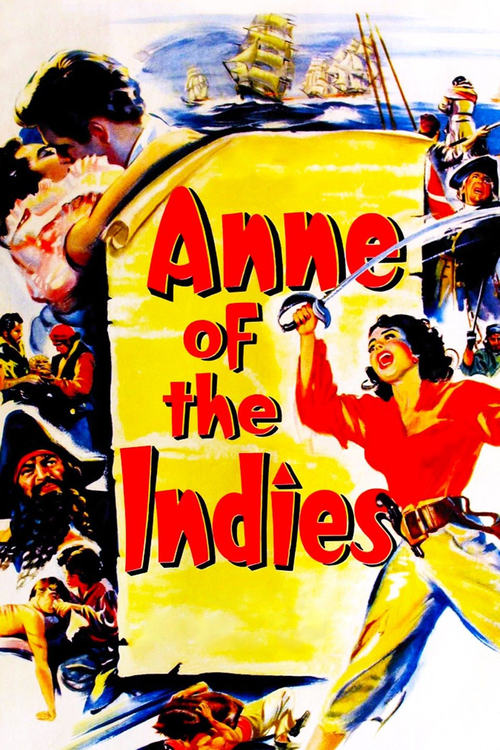 Movie poster for Anne of the Indies (1951)