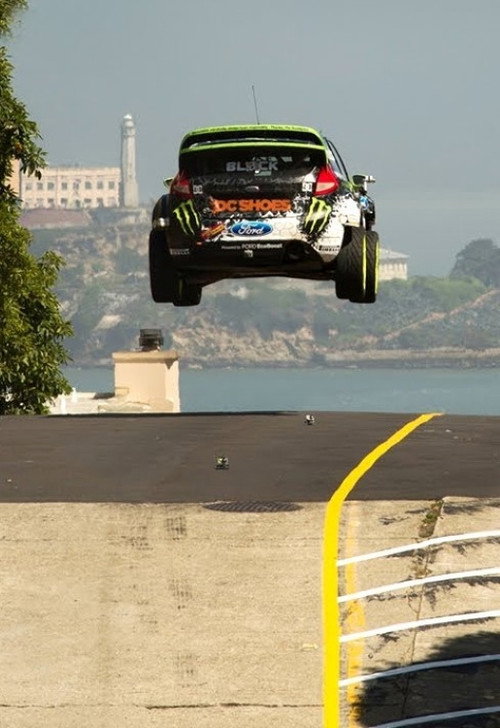 Movie poster for Gymkhana Five: Ultimate Urban Playground, San Francisco (2012)