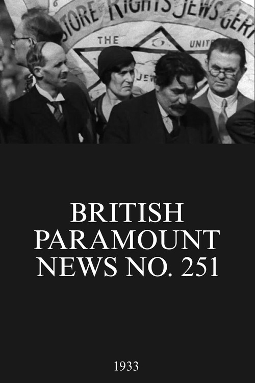 Movie poster for British Paramount News No.251 (1933)