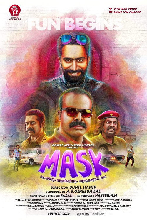 Movie poster for MASK (2019)