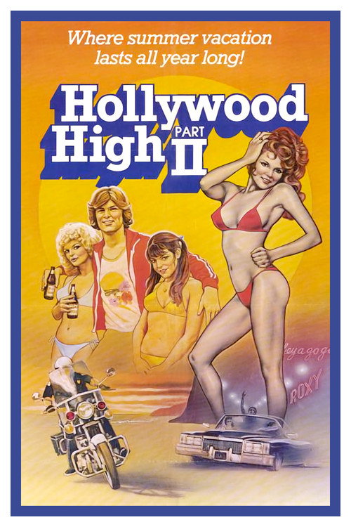 Movie poster for Hollywood High Part II (1981)