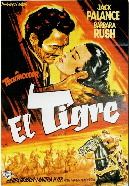 Movie poster for Kiss of Fire (1955)