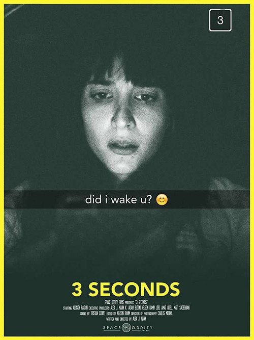 Movie poster for 3 Seconds (2016)