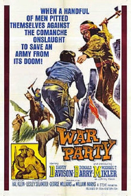 Movie poster for War Party (1965)