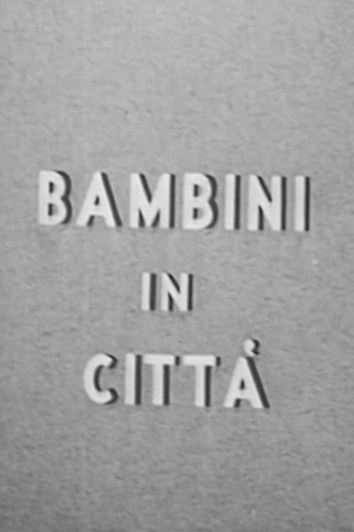 Movie poster for Children in the City (1946)