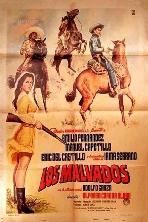 Movie poster for Los malvados (1966)