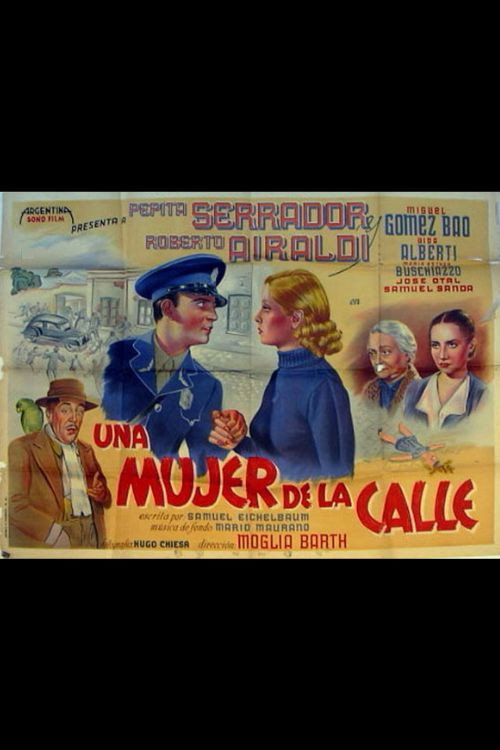 Movie poster for Una mujer de la calle (1939)