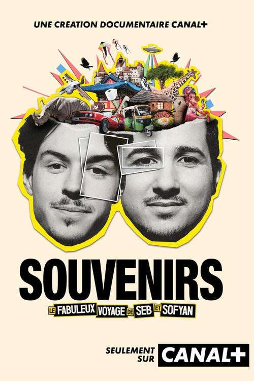 Movie poster for Souvenirs - le fabuleux voyage de Seb et Sofyan (2025)