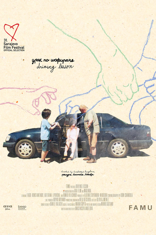 Movie poster for Driving Lesson (2025)