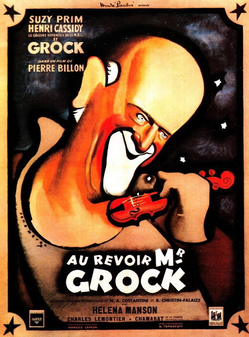 Movie poster for Farewell Mister Grock (1950)