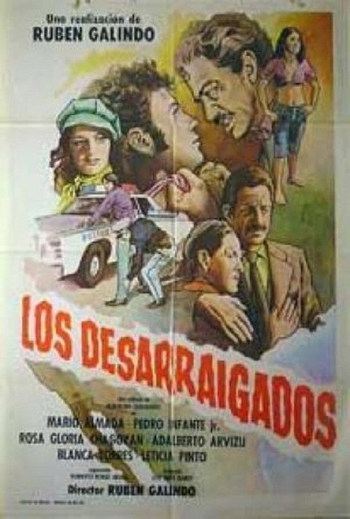 Movie poster for Los desarraigados (1976)