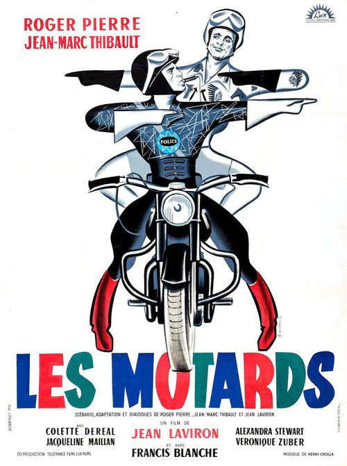 Movie poster for The Motorcycle Cops (1959)