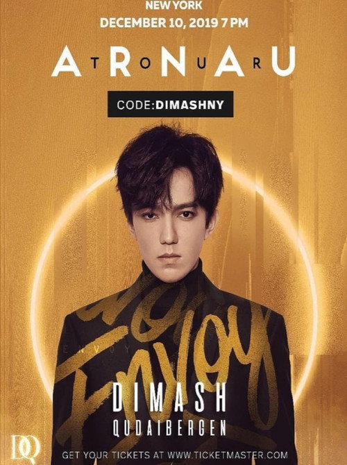 Movie poster for Dimash Kudaibergen - ARNAU Tour in New York (2019)