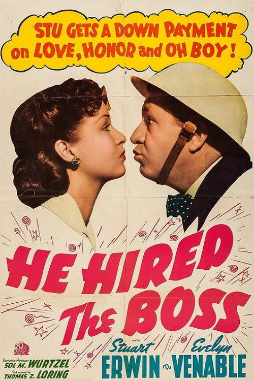 Movie poster for He Hired the Boss (1943)