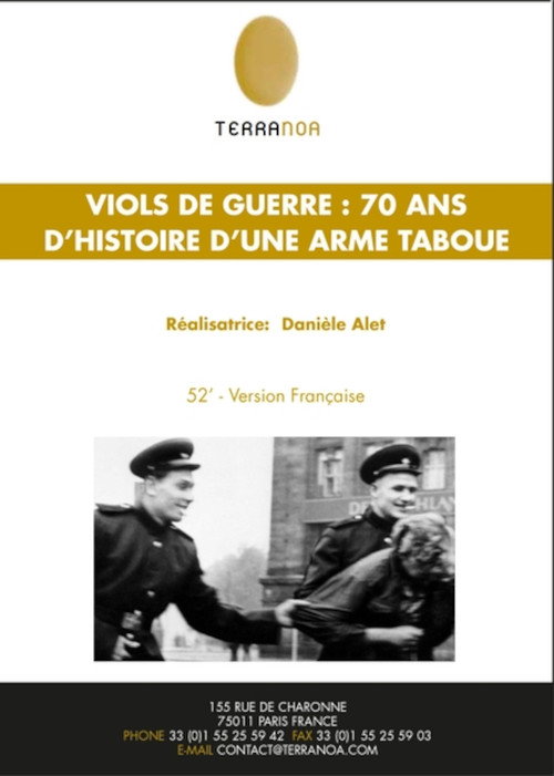 Movie poster for Viols de guerre, 70 ans d'histoire d'une arme taboue (2019)