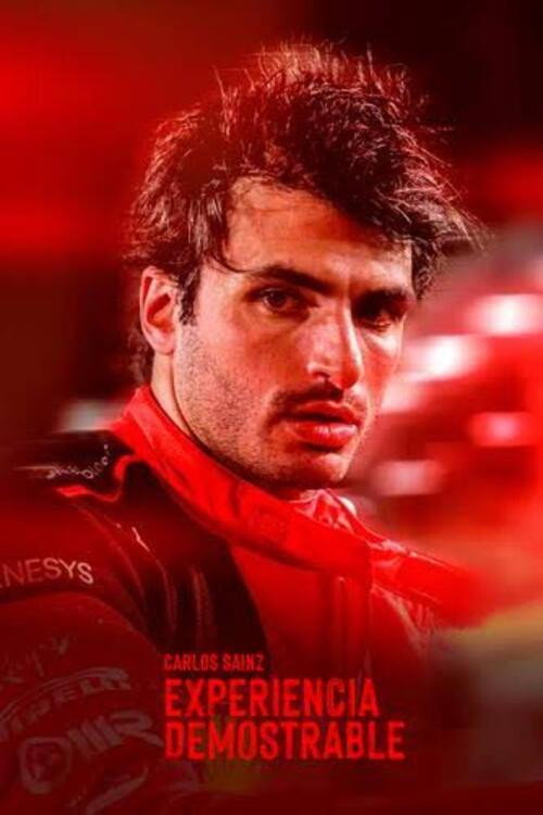 Movie poster for Carlos Sainz, experiencia demostrable (2023)