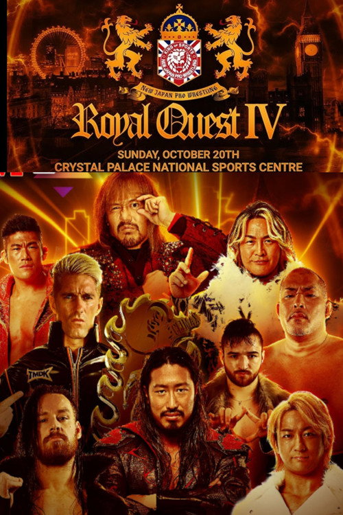 Movie poster for NJPW Royal Quest IV (2024)