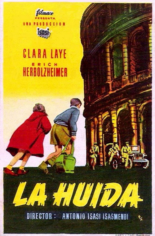 Movie poster for La huida (1956)