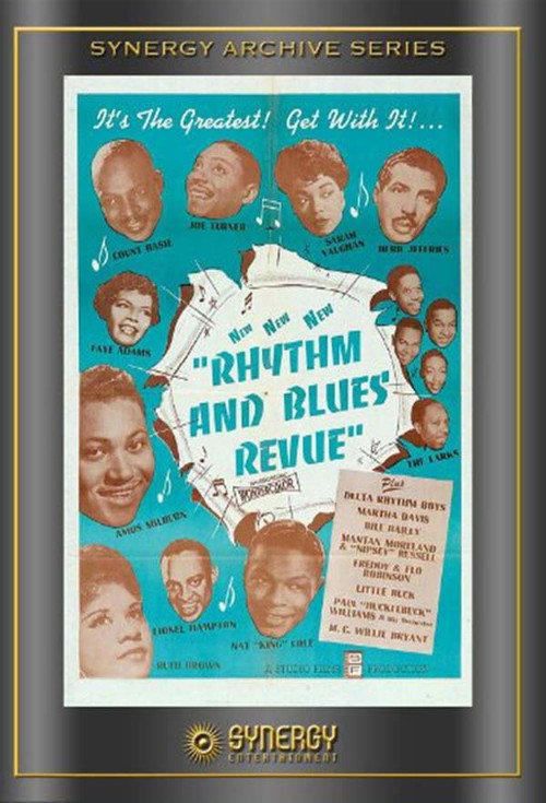 Movie poster for Rhythm and Blues Revue (1955)