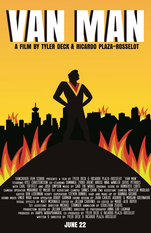 Movie poster for Van Man (2012)
