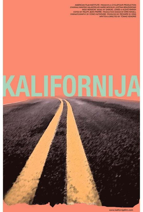 Movie poster for California (2012)