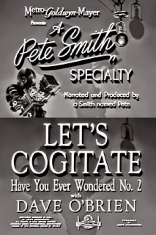 Movie poster for Let's Cogitate (1948)