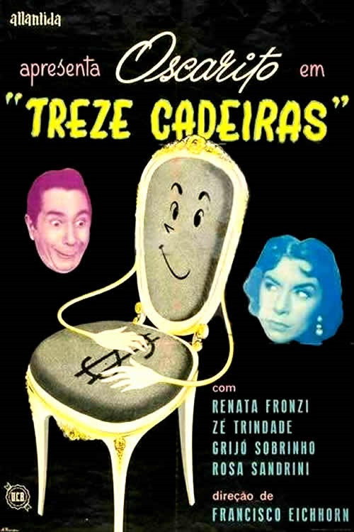 Movie poster for Treze Cadeiras (1957)