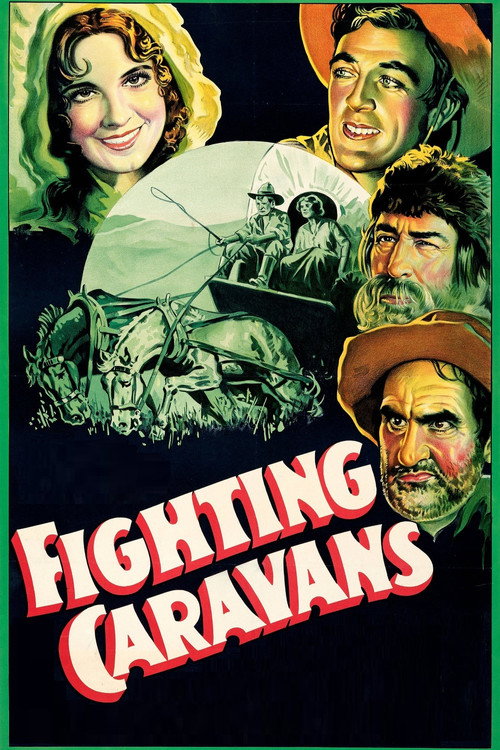 Movie poster for Fighting Caravans (1931)