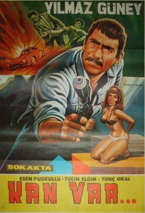 Movie poster for Sokakta Kan Vardı (1965)