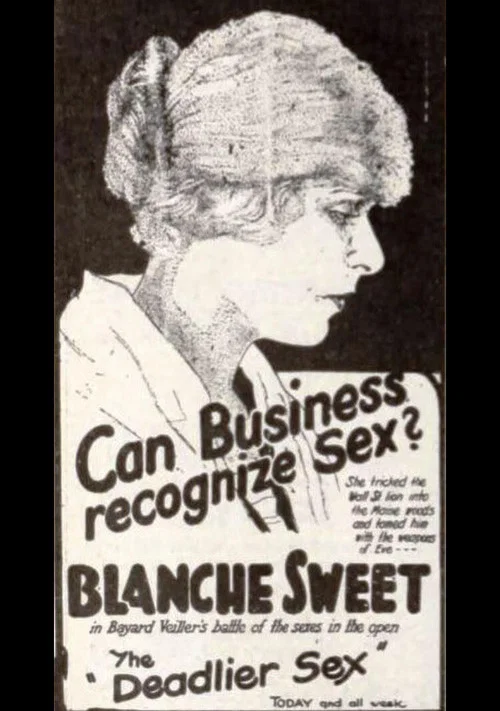 Movie poster for The Deadlier Sex (1920)